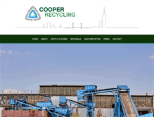 Tablet Screenshot of coopertankrecycling.com